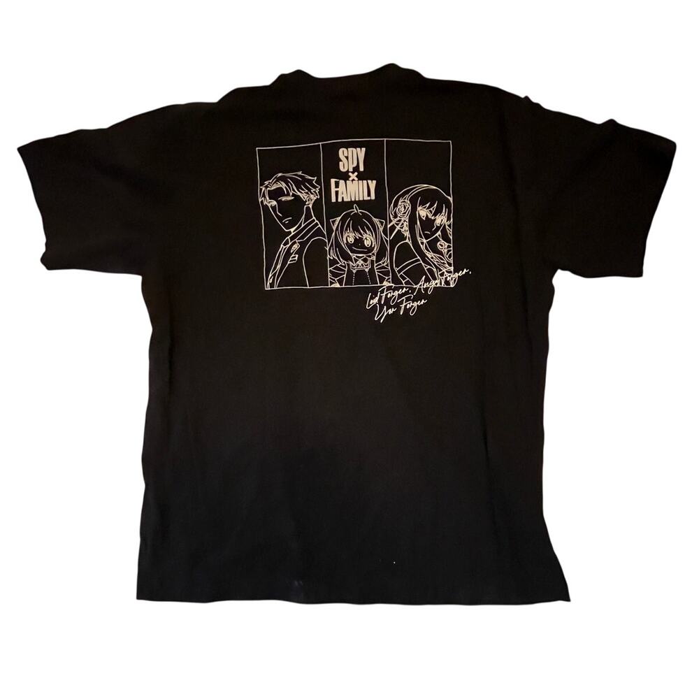 UT UNIQLO SPY × FAMILY Loid, Yor, Anya Forger Japanese Manga Tee JP Sz: L